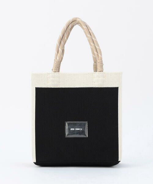 MONO COMME CA / モノコムサ トートバッグ | コードハンドル ミニトート | 詳細5