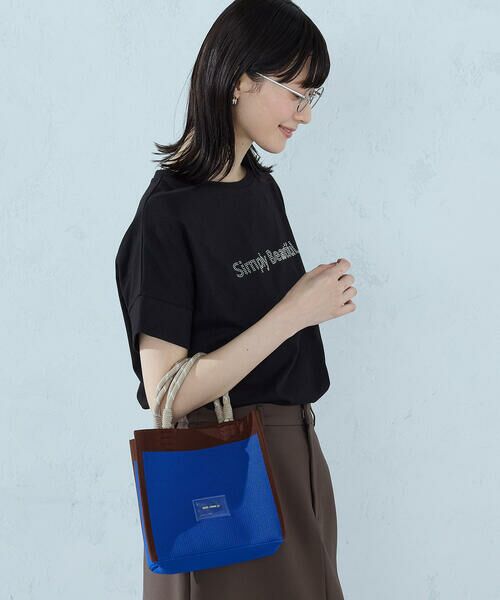 MONO COMME CA / モノコムサ トートバッグ | コードハンドル ミニトート | 詳細25