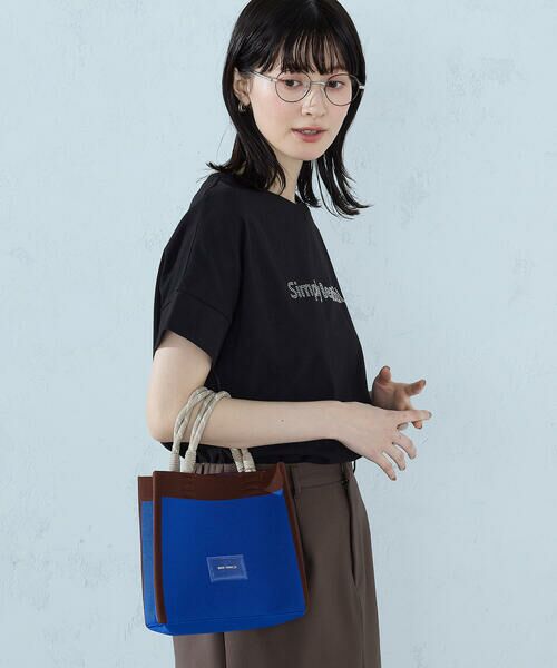 MONO COMME CA / モノコムサ トートバッグ | コードハンドル ミニトート | 詳細26