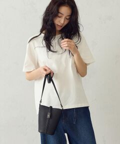 MONO COMME CA / モノコムサ ショルダーバッグ | ひねり金具 ミニショルダー