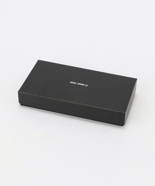 MONO COMME CA / モノコムサ 財布・コインケース・マネークリップ | オールレザー 長財布 | 詳細7