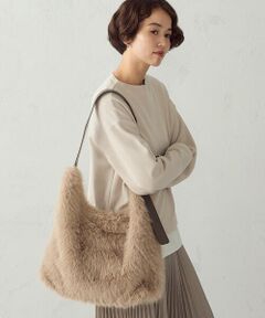 MONO COMME CA / モノコムサ ショルダーバッグ | フェイクファー ワンショルダー