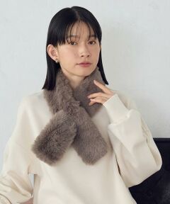 MONO COMME CA / モノコムサ その他小物 | フェイクファーティペット