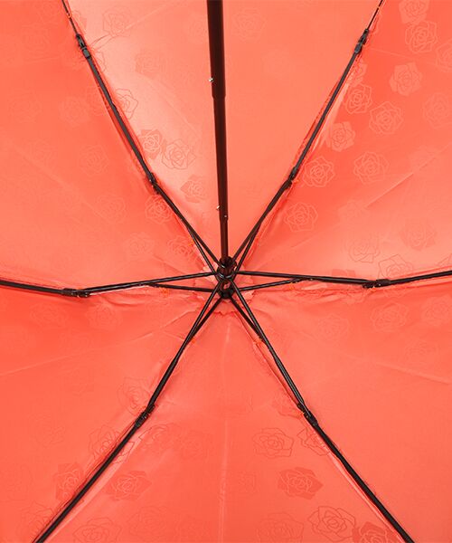 MOONBAT / ムーンバット 傘 | 雨傘 ミニ傘 ジャカード バラ柄 | 詳細4