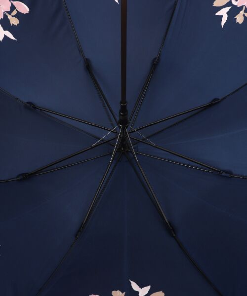 MOONBAT / ムーンバット 傘 | 雨傘 長傘 サテン 裾花柄 | 詳細7