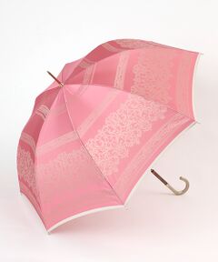 MOONBAT / ムーンバット 傘 | 雨傘 長傘 先染ジャカード　レース柄