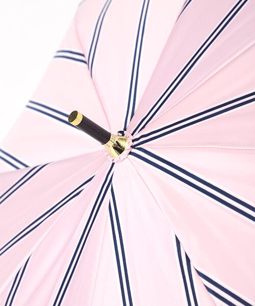 MOONBAT / ムーンバット 傘 | 雨傘 長傘 サテンストライププリント | 詳細3