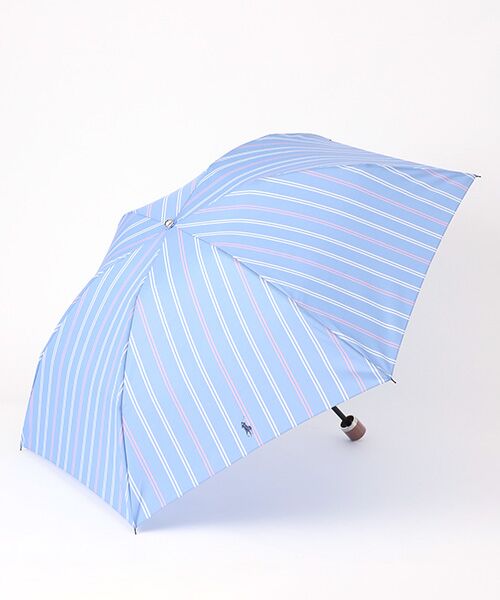 MOONBAT / ムーンバット 傘 | 雨傘 ミニ傘 プリント（サックスブルー）
