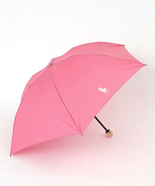 MOONBAT / ムーンバット 傘 | 雨傘 ミニ傘 無地　ＢＩＧ　ロゴ（ピンク）