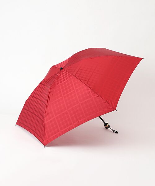 MOONBAT / ムーンバット 傘 | 雨傘 ミニ傘 ジャカード（レッド）