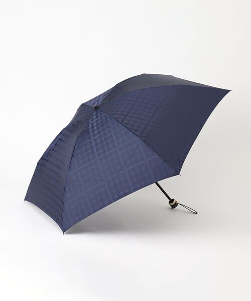 MOONBAT / ムーンバット 傘 | 雨傘 ミニ傘 ジャカード（ネイビーブルー）