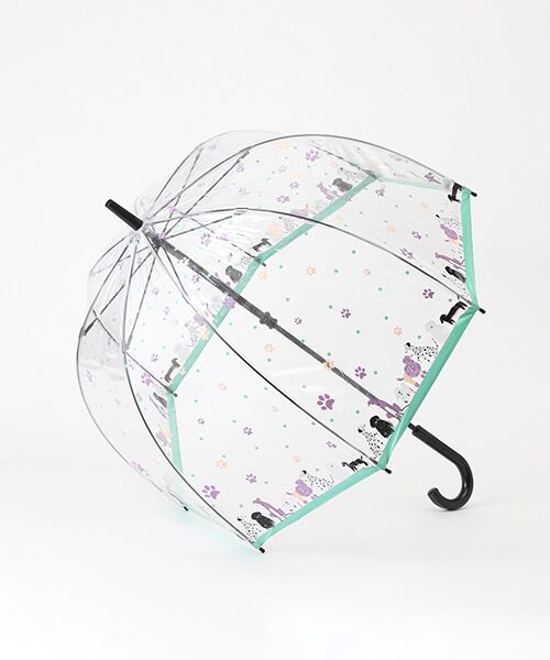 MOONBAT / ムーンバット 傘 | 雨傘 長傘 バードケージ　Ｄｏｇ＆Ｂｏｎｅ（ミントグリーン）