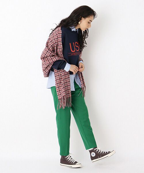 MOONBAT / ムーンバット マフラー・ショール・スヌード・ストール | ネックアイテム  カシミヤストール 洗えるカシミヤ100％ チェック柄 | 詳細5