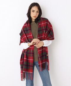 MOONBAT / ムーンバット マフラー・ショール・スヌード・ストール | ネックアイテム  カシミヤストール 洗えるカシミヤ100％ チェック柄
