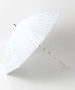 MOONBAT / ムーンバット 傘 | 日傘 晴雨兼用長 ストライプ柄プリント
