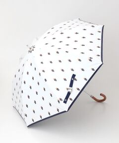 MOONBAT / ムーンバット 傘 | 日傘 晴雨兼用長傘 ポロベアプリント 裏カラー