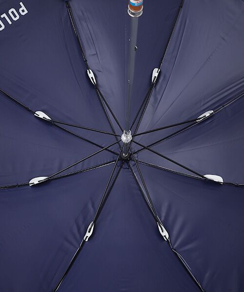 MOONBAT / ムーンバット 傘 | 日傘 晴雨兼用長傘 ポロベアプリント 裏カラー | 詳細3