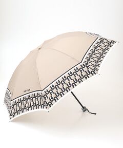 MOONBAT / ムーンバット 傘 | 雨傘 折りたたみ傘 レディース ツイルボーダーアーチロゴ