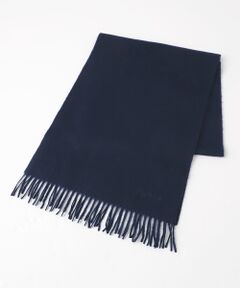 ネックアイテム  カシミヤ100%プレーンマフラー 35cm幅