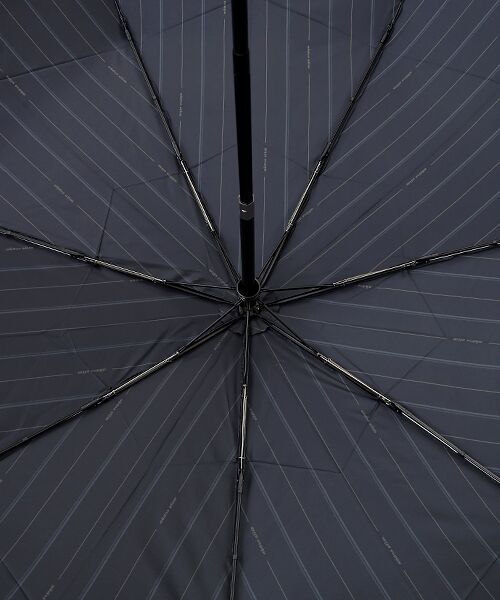 MOONBAT / ムーンバット 傘 | 雨傘 折りたたみ傘 メンズ 自動開閉 プリントストライプ | 詳細6
