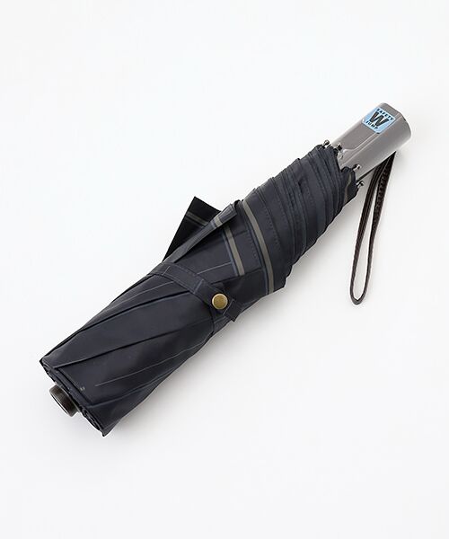 MOONBAT / ムーンバット 傘 | 雨傘 折りたたみ傘 メンズ 自動開閉 プリントストライプ | 詳細8