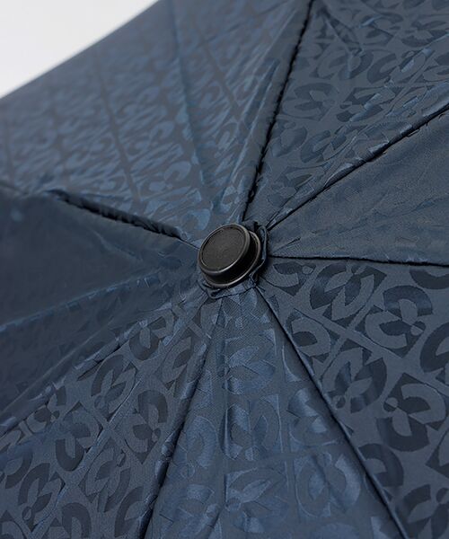 MOONBAT / ムーンバット 傘 | 雨傘 折りたたみ傘 メンズ 自動開閉 ロゴジャカード | 詳細5