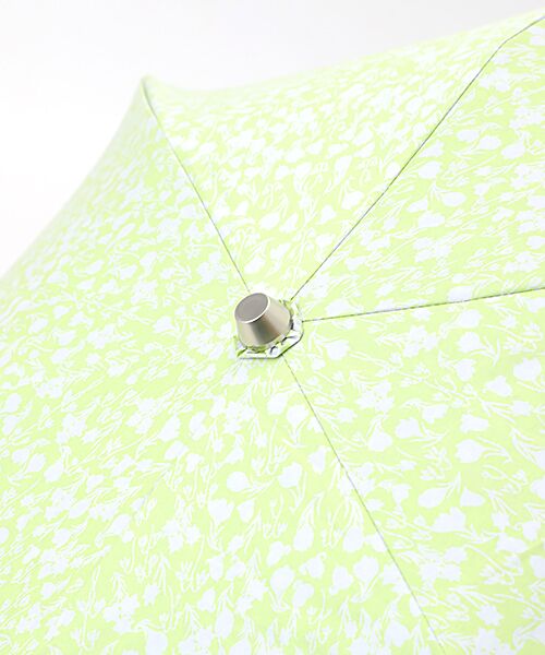 MOONBAT / ムーンバット 傘 | 日傘 晴雨兼用折りたたみ傘 軽量 花柄 ロゴ | 詳細5
