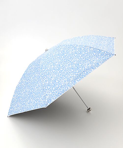 日傘 晴雨兼用折りたたみ傘 軽量 花柄 ロゴ （傘）｜MOONBAT / ムーン 