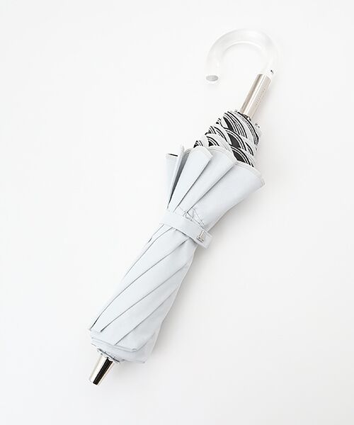 MOONBAT / ムーンバット 傘 | 日傘 晴雨兼用折 シエスタスカラ刺繍 フリル | 詳細4