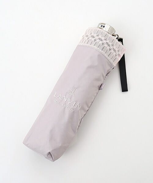 MOONBAT / ムーンバット 傘 | 日傘 晴雨兼用折りたたみ傘 フワクール オーガンジー刺繍 | 詳細9