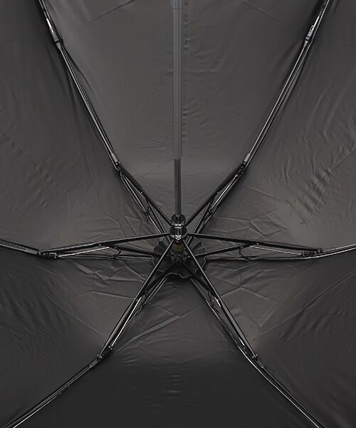 MOONBAT / ムーンバット 傘 | 日傘 晴雨兼用折りたたみ傘 カラーブロック ロゴアップリケ | 詳細2