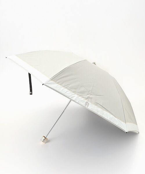 MOONBAT / ムーンバット 傘 | 日傘 晴雨兼用折りたたみ傘 カラーブロック ロゴアップリケ | 詳細4