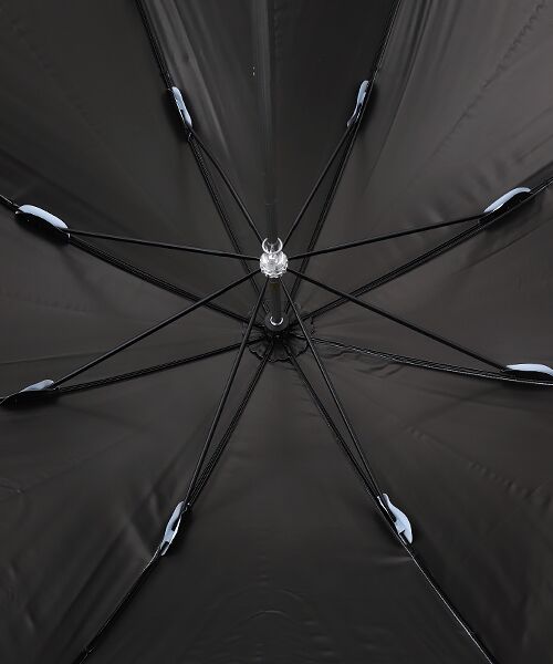 MOONBAT / ムーンバット 傘 | 日傘 晴雨兼用長傘 カラーブロック ロゴアップリケ | 詳細4