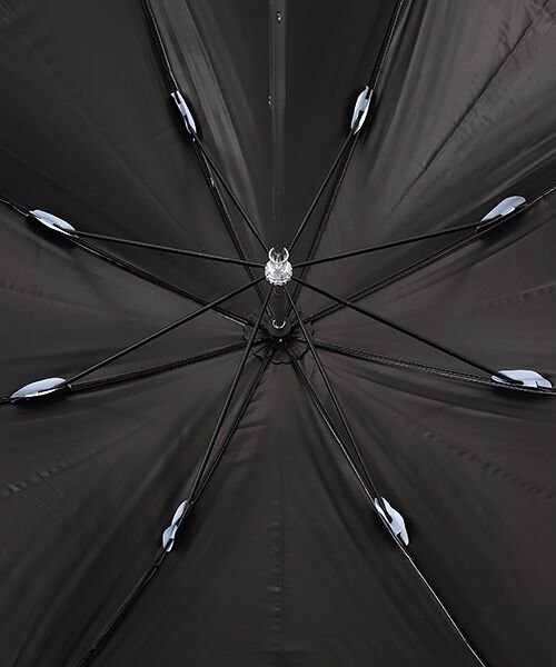 MOONBAT / ムーンバット 傘 | 日傘 晴雨兼用長傘 バイカラー カットワーク | 詳細3