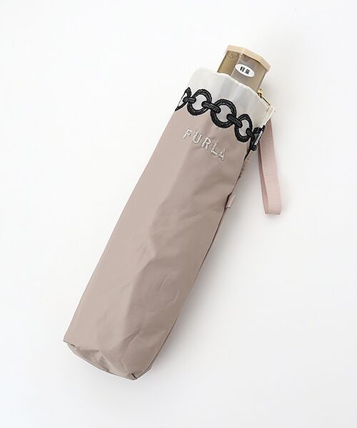 MOONBAT / ムーンバット 傘 | 日傘 晴雨兼用折りたたみ傘 オーガンジー チェーン刺繍 | 詳細13