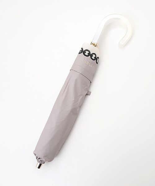MOONBAT / ムーンバット 傘 | 日傘 晴雨兼用折 オーガンジー チェーン刺繍 | 詳細2