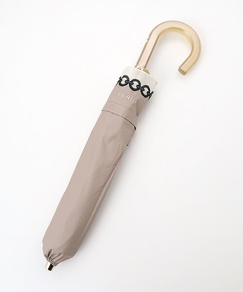 MOONBAT / ムーンバット 傘 | 日傘 晴雨兼用折 オーガンジー チェーン刺繍 | 詳細15