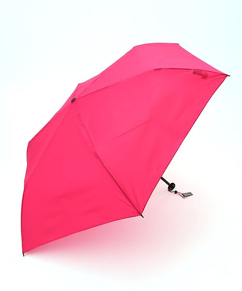 MOONBAT / ムーンバット 傘 | 【3秒で折りたためる 雨傘】urawaza(ウラワザ) slim 50cmUV プレーン UV加工（ローズピンク）