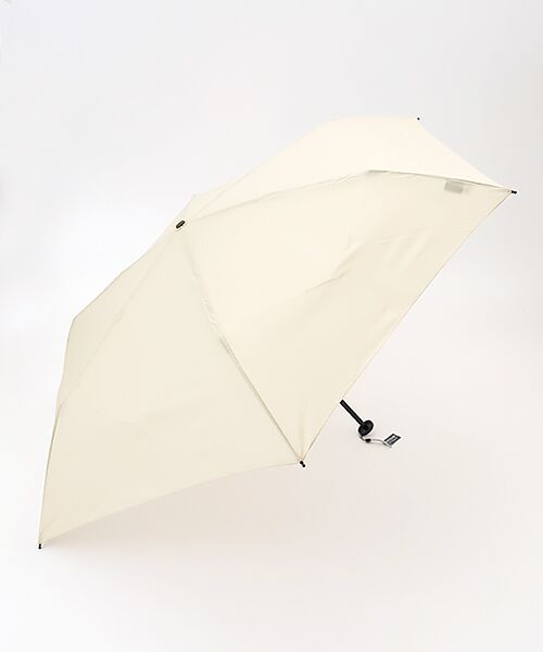 MOONBAT / ムーンバット 傘 | 【3秒で折りたためる 雨傘】urawaza(ウラワザ) slim 55cmUV プレーン UV加工（ベージュ）