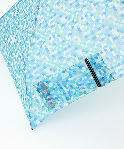 MOONBAT / ムーンバット 傘 | 雨傘 折りたたみ傘 Miracle Tech 6段ミニ コンパクト UV モザイク柄 | 詳細12
