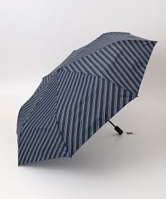 【WEB限定】雨傘 折りたたみ傘 自動開閉 urawaza 大寸 60cm UV ストライプ柄