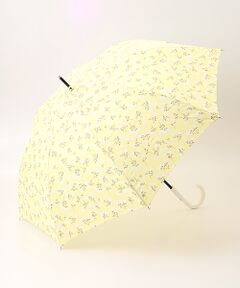 雨傘 耐風ジャンプ式 長傘 60cm UV コットンフラワー