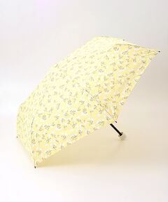 雨傘 折りたたみ傘 耐風ミニ55cm UV コットンフラワー