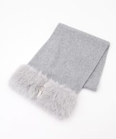 MOONBAT / ムーンバット マフラー・ショール・スヌード・ストール | 【WEB限定】 マフラー 30×160cm ウール100％ エコファー