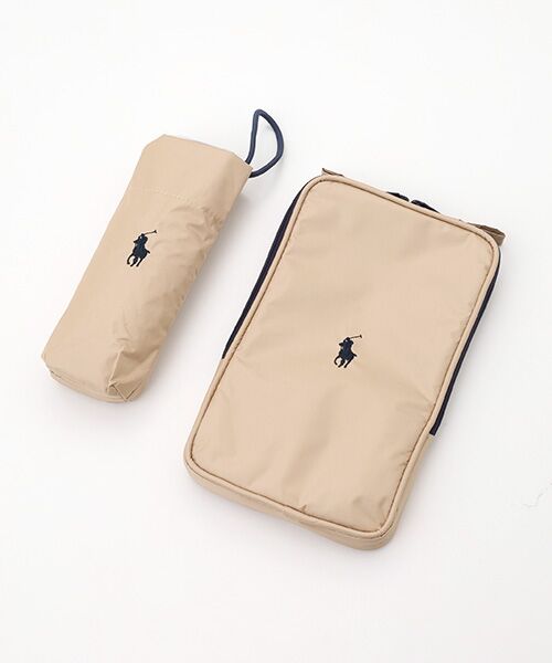 MOONBAT / ムーンバット 傘 | 【WEB限定】折りたたみ日傘 晴雨兼用 ポーチ付き UV 遮光 遮熱 無地 刺繍 | 詳細6