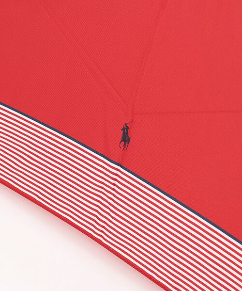 MOONBAT / ムーンバット 傘 | 【WEB限定】雨傘 折りたたみ傘 裾ボーダー | 詳細3