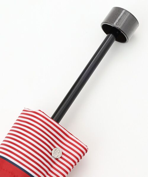 MOONBAT / ムーンバット 傘 | 【WEB限定】雨傘 折りたたみ傘 裾ボーダー | 詳細4