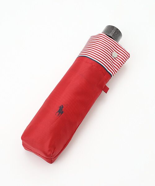 MOONBAT / ムーンバット 傘 | 【WEB限定】雨傘 折りたたみ傘 裾ボーダー | 詳細5