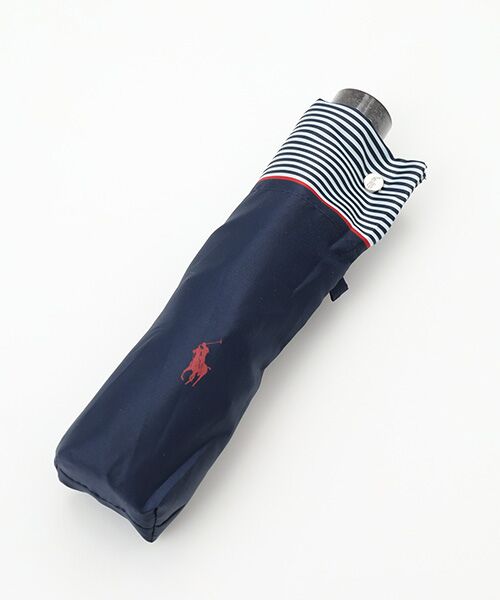 MOONBAT / ムーンバット 傘 | 【WEB限定】雨傘 折りたたみ傘 裾ボーダー | 詳細8