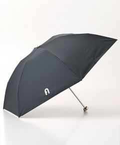 フルラ 日傘　晴雨兼用　遮熱遮光　折りたたみ傘　アーチロゴ　ライトグレー FURLA 折りたたみ傘 遮光 晴雨兼用 折りたたみ日傘 軽量